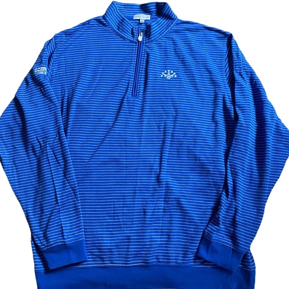 T-shirt Scotty Cameron Circle T 'TOUR ONLY' Bleu Marine XXL - Neuf, 60% Coton 40% Polyester - Collection Golf